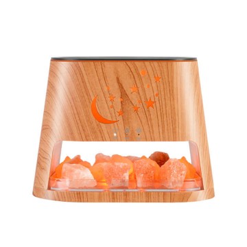 Crystal Salt Stone Flame Aroma Diffuser