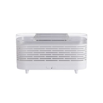 Wood grain crystal colored flame aroma diffuser