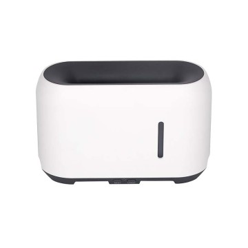 New Wood Grain Flame Aroma Diffuser