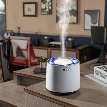 Portable Ultrasonic Flame Aroma Diffuser