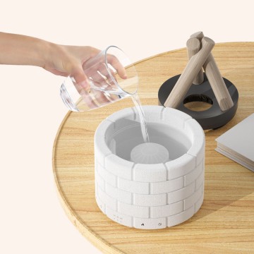 Classic Flame Ultrasonic Night Light Diffuser