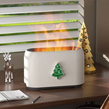 Ultrasonic Home Flame Aroma Diffuser