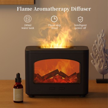 Flame Air Ultrasonic 3D Essential Oil Diffuser
