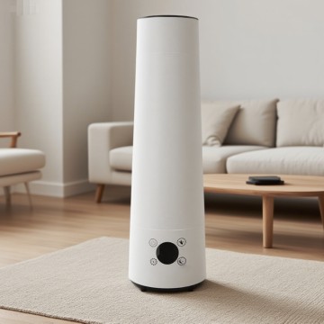 Ultrasonic large volume air cool mist diffuser