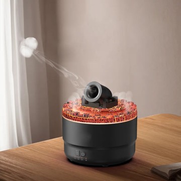 Simulated volcanic crack aromatherapy diffuser