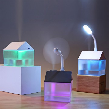 Household aroma atomizer with luminous
