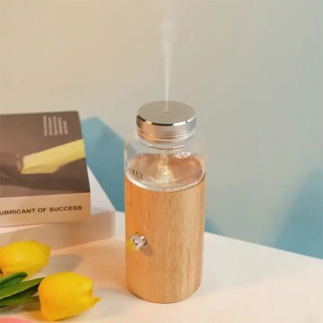 Wooden Glass Waterless Aromatherapy Diffuser