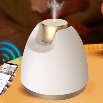 Round volcano shape waterless fragrance diffuser